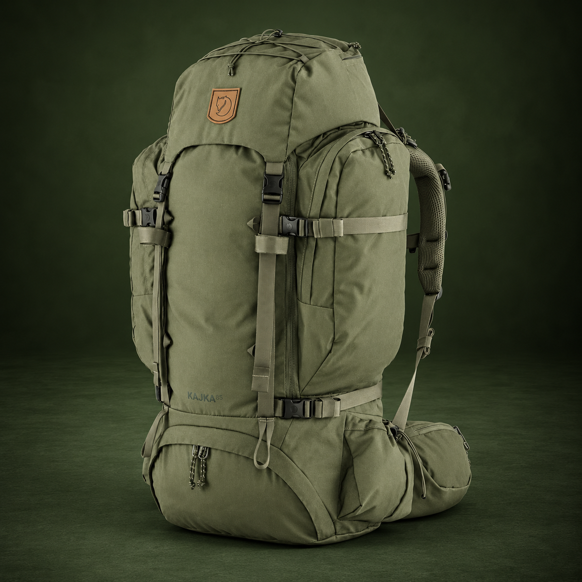 Fjällräven Kajka 85 - vaellusrinkka - KorpiRent