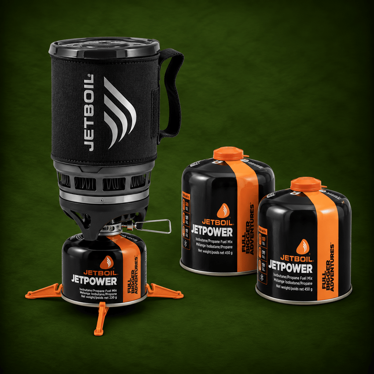 Jetboil Jetpower -kaasupatruuna - KorpiRent