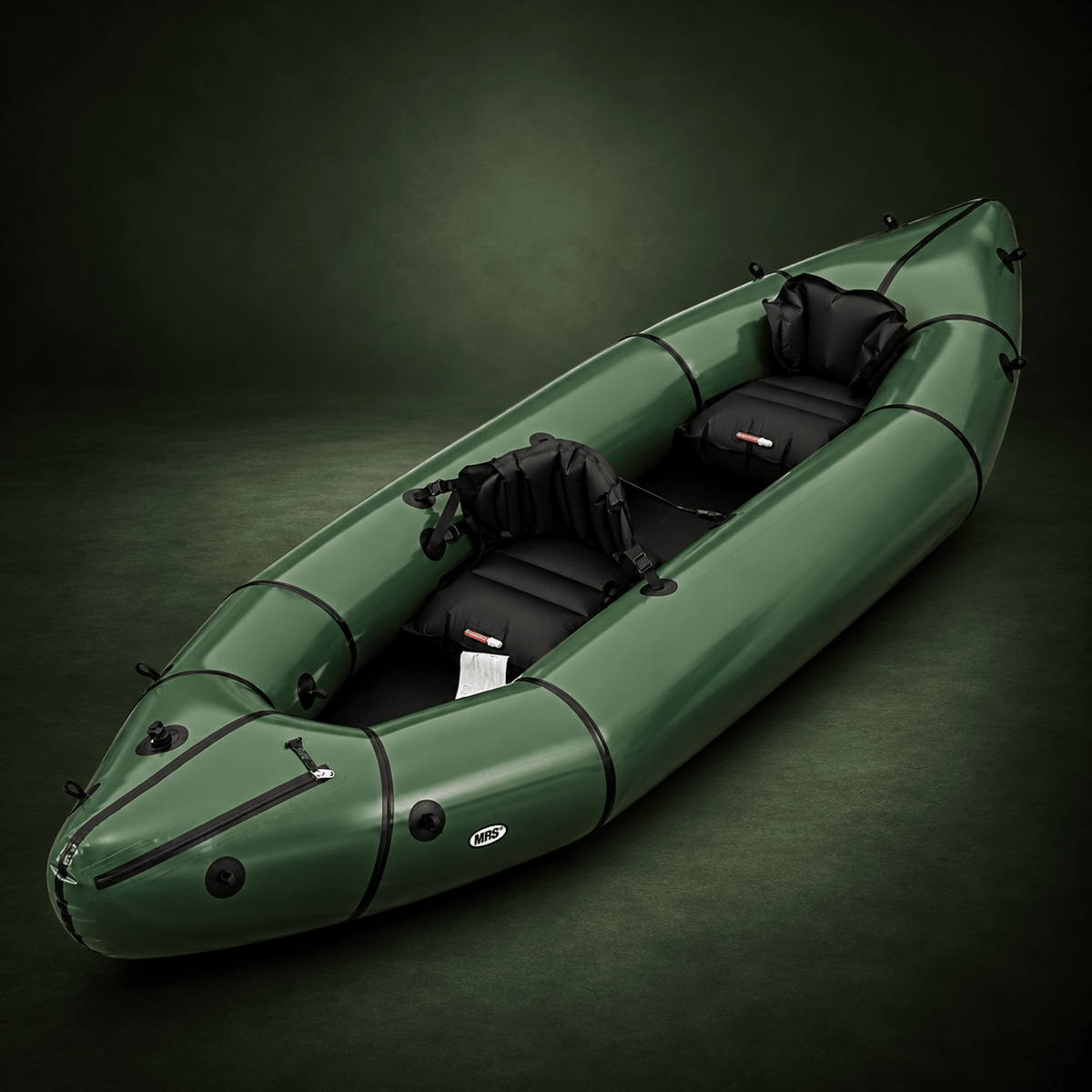 MRS Barracuda R2 + ISS - kahden hengen packraft - KorpiRent